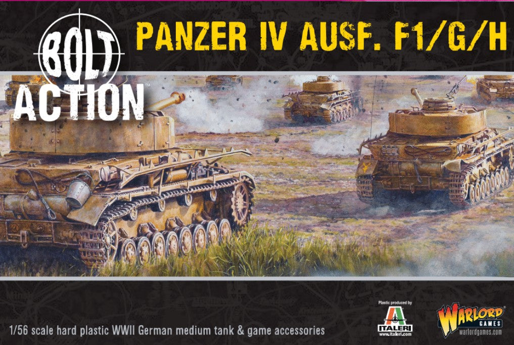 Bolt Action Panzer IV plastic tank kit