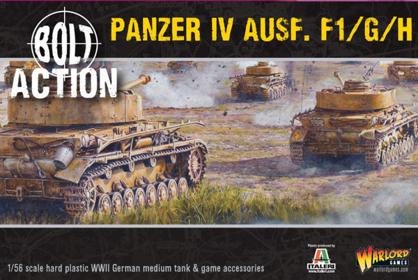 Bolt Action Panzer IV plastic tank kit