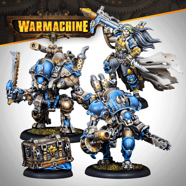 Warmachine MKIV Cygnar battlegroup miniatures