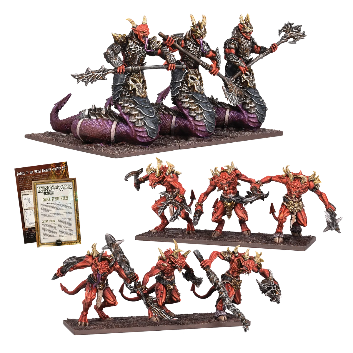 Kings of War Forces of the Abyss Ambush starter set