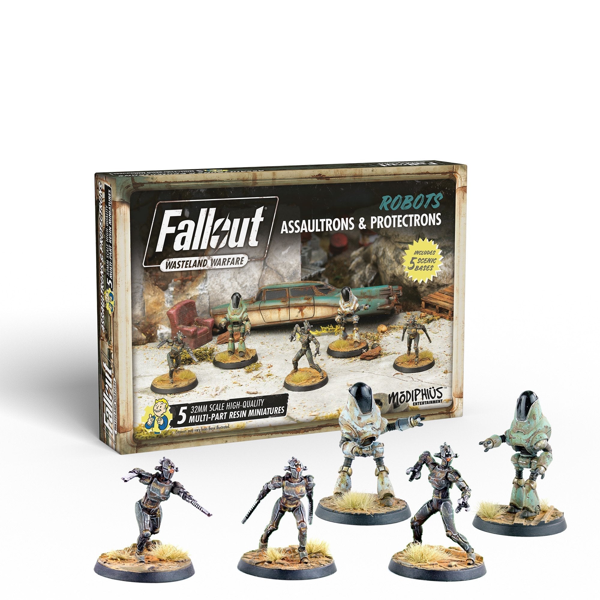 Fallout: Wasteland Warfare - Robots Assaultrons & Protectrons