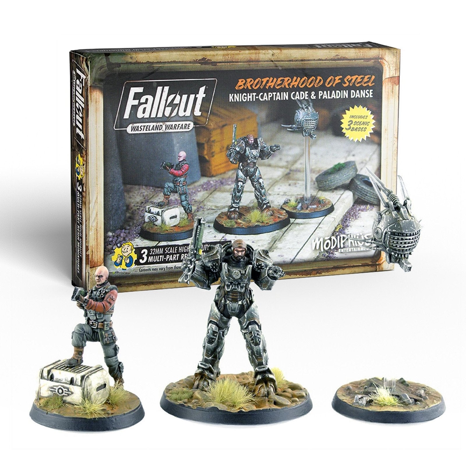 Fallout: Brotherhood of Steel Knight-Captain Cade and Paladin Danse