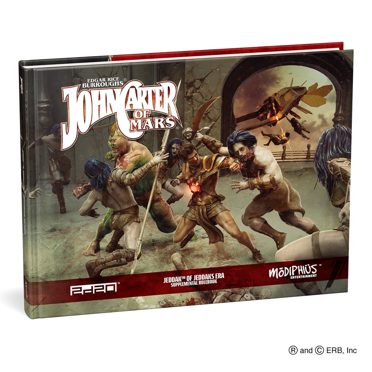 Modiphius: John Carter of Mars Jeddak of Jeddaks Era Supplemental Rulebook