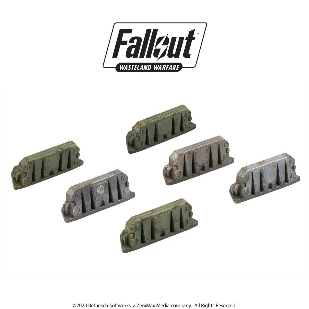 Fallout: Military Barricades | Wasteland Warfare Miniatures
