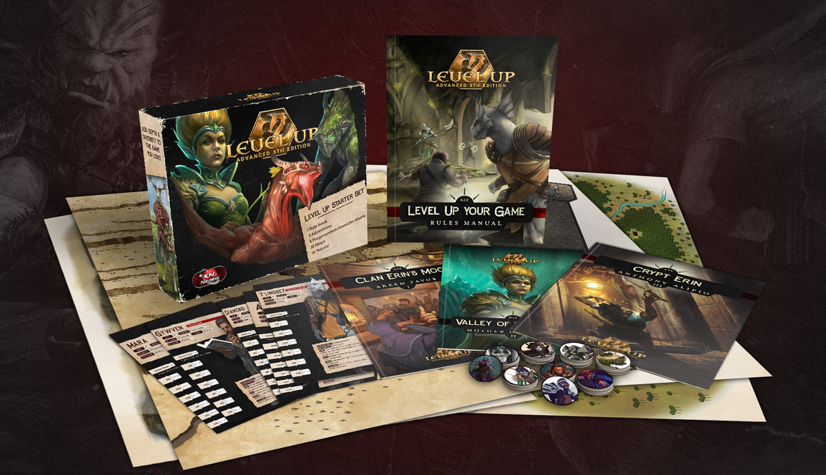 Modiphius: Level Up Advanced 5th Edition - Starter Box