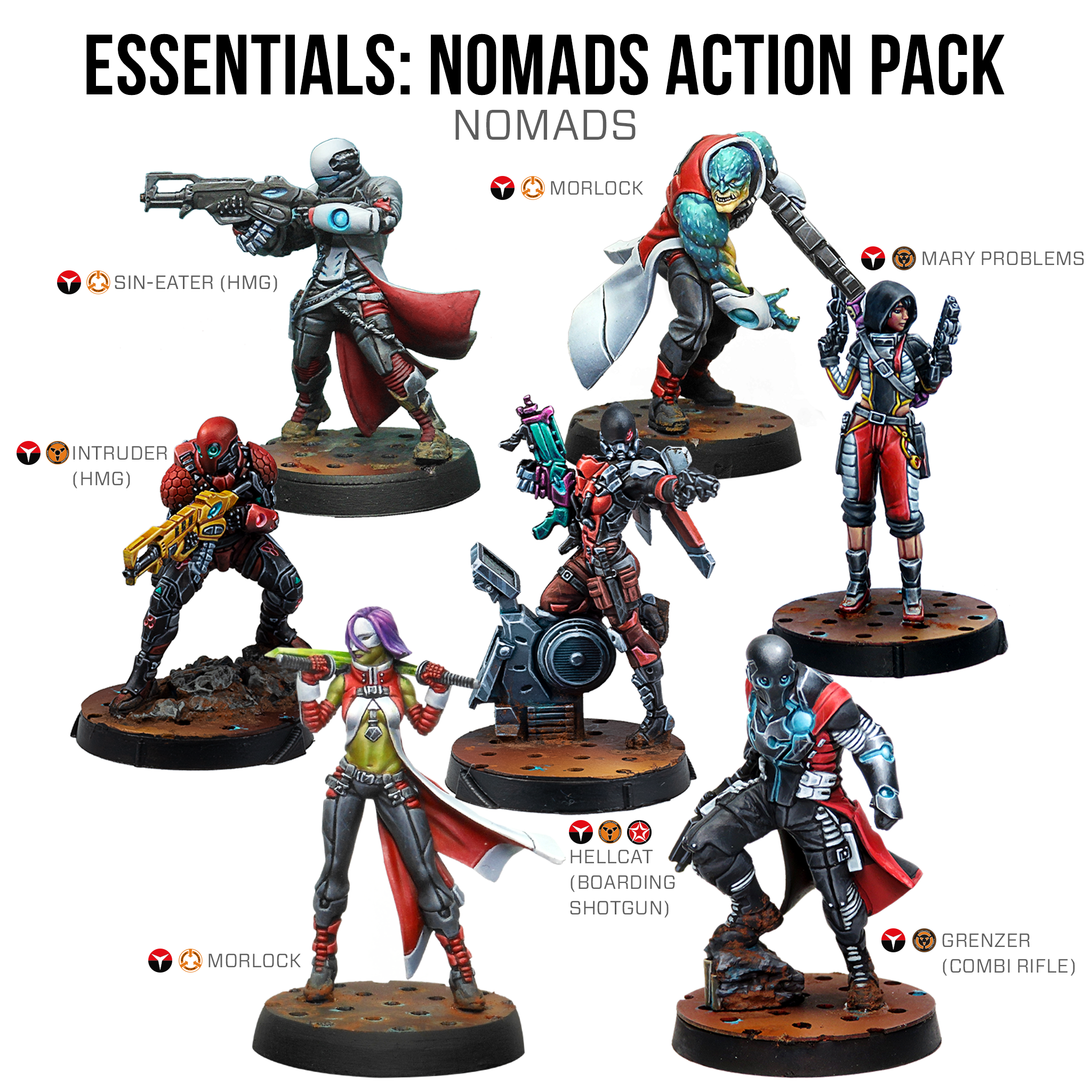 Infinity: Essentials Nomads Army Pack