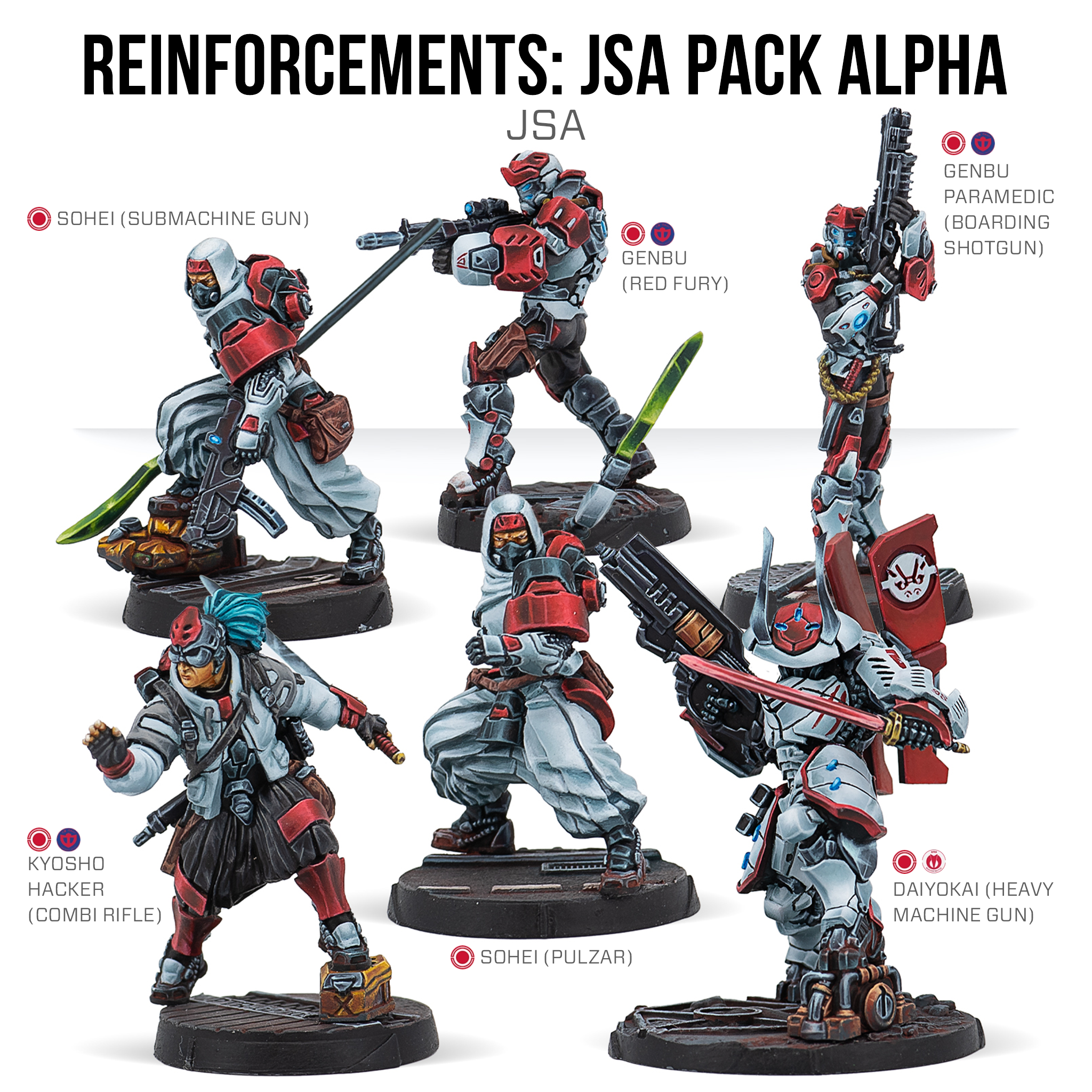 Infinity: Reinforcements JSA Pack Alpha