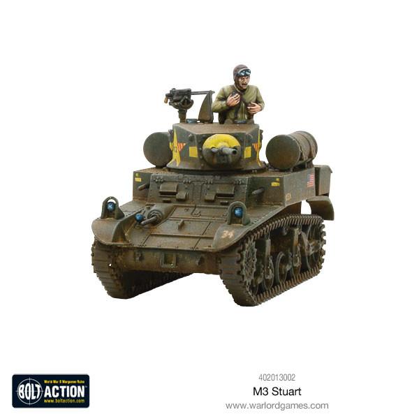 Bolt Action: M3 Stuart Light Tank (Plastic)