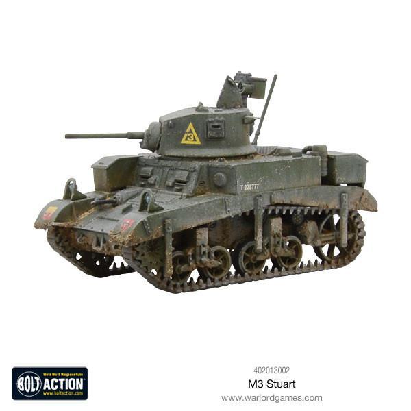 Bolt Action: M3 Stuart Light Tank (Plastic)
