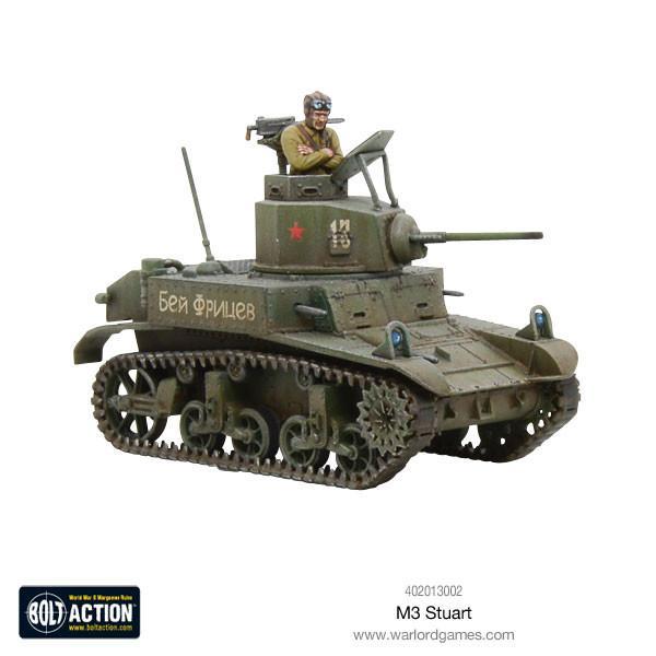 Bolt Action: M3 Stuart Light Tank (Plastic)
