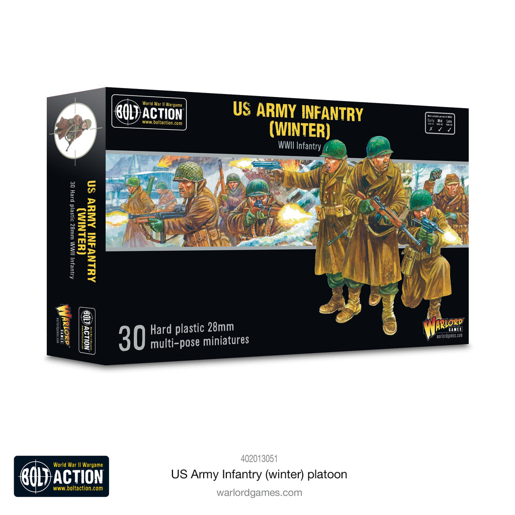 Bolt Action: US Army Infantry (Winter) Platoon - product image 2