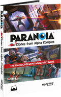 Modiphius: Paranoia Five Clones from Alpha Complex