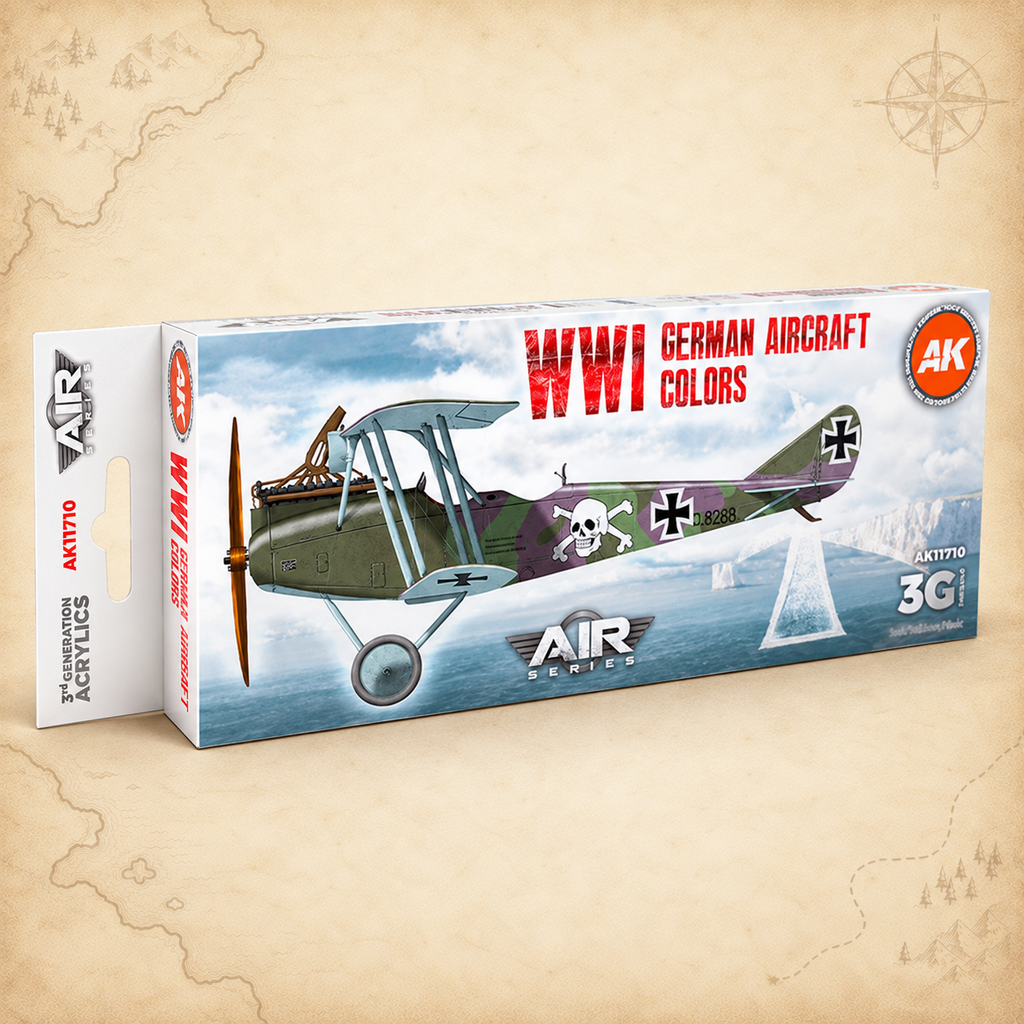 AK Interactive: 3G Air - WWI German Aircraft Colors SET, alternate view