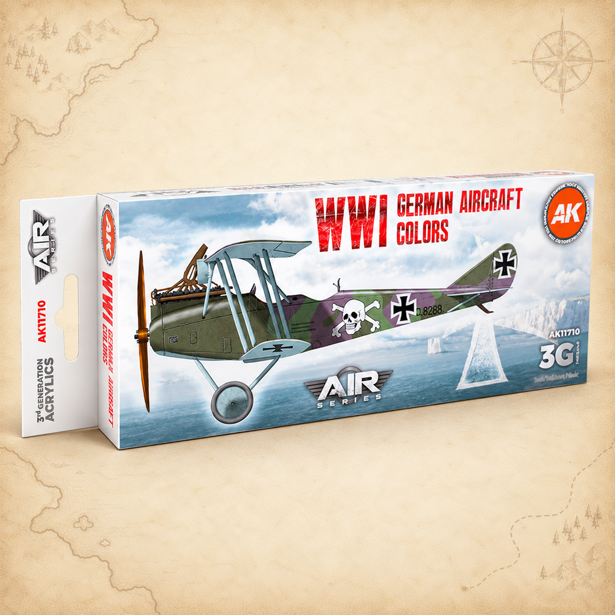 AK Interactive: 3G Air - WWI German Aircraft Colors SET, alternate view