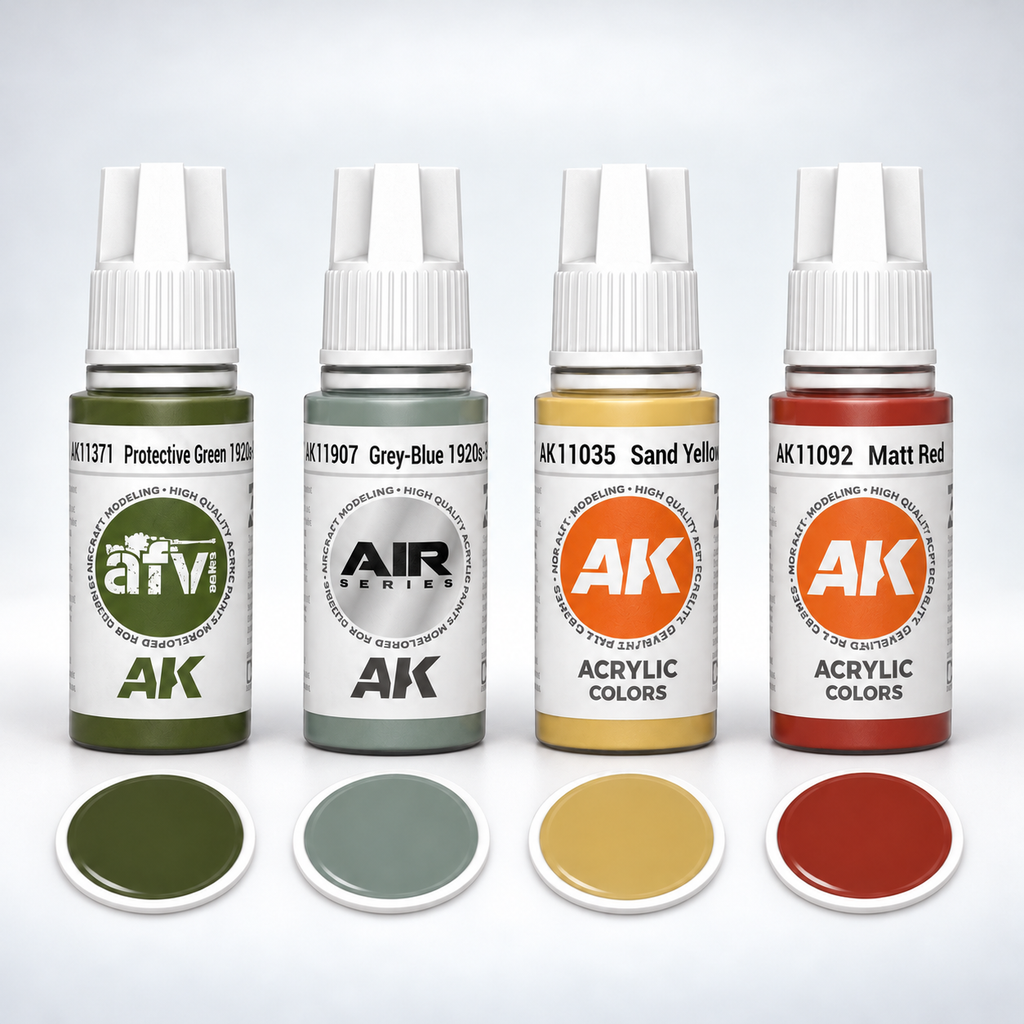AK Interactive: 3G Air - Spanish Civil War. Republican Aircraft Colors SET, product