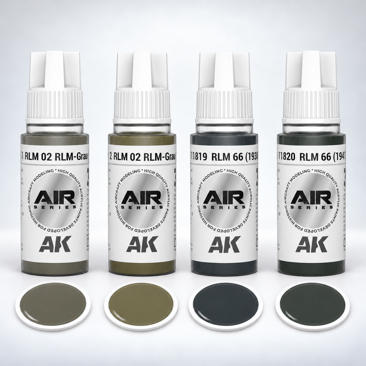 AK Interactive: 3G Air - WWII Luftwaffe Cockpit & Interior Colors SET, product