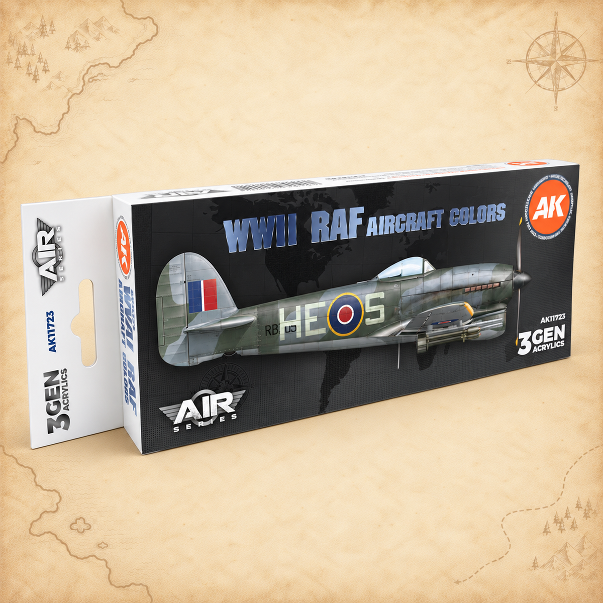 AK Interactive: 3G Air - WWII RAF Aircraft Colors SET, alternate view