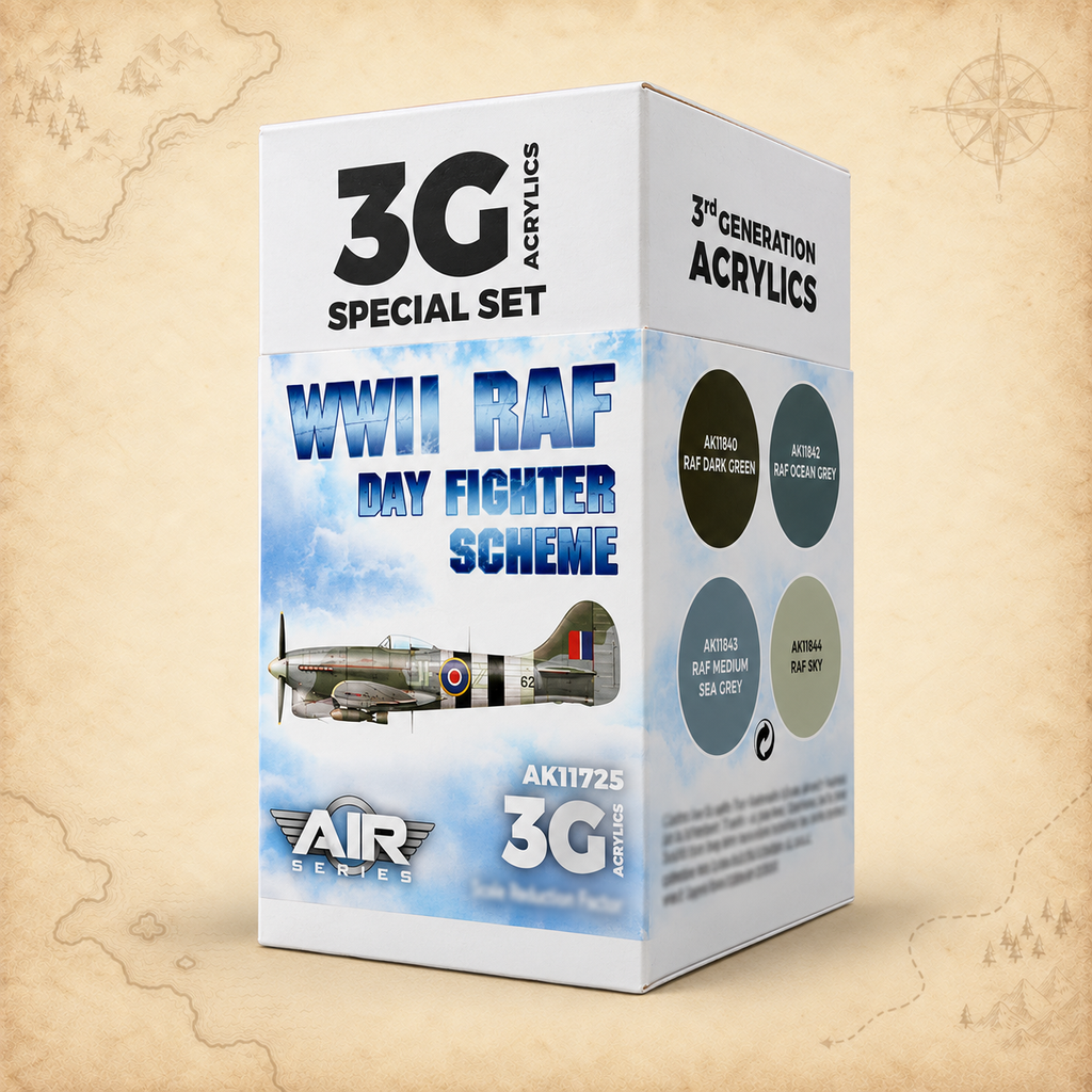 AK Interactive: 3G Air - WWII RAF Day Fighter Scheme SET, alternate view