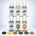AK Interactive: 3G Air - WWII US Aircraft Interior Colors SET, product