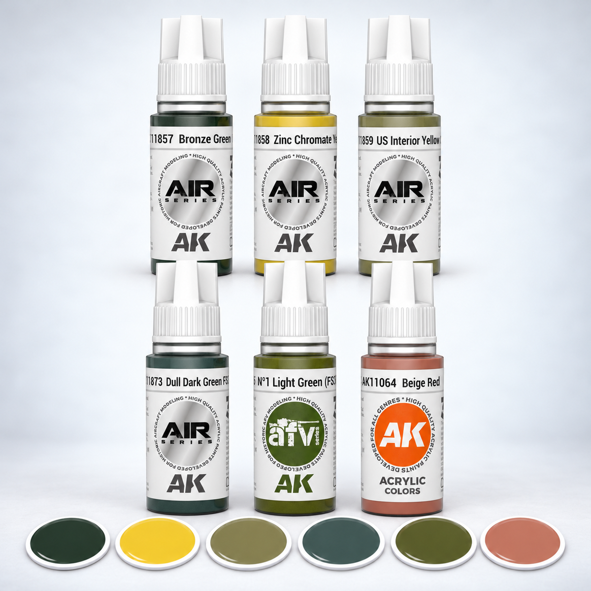 AK Interactive: 3G Air - WWII US Aircraft Interior Colors SET, product