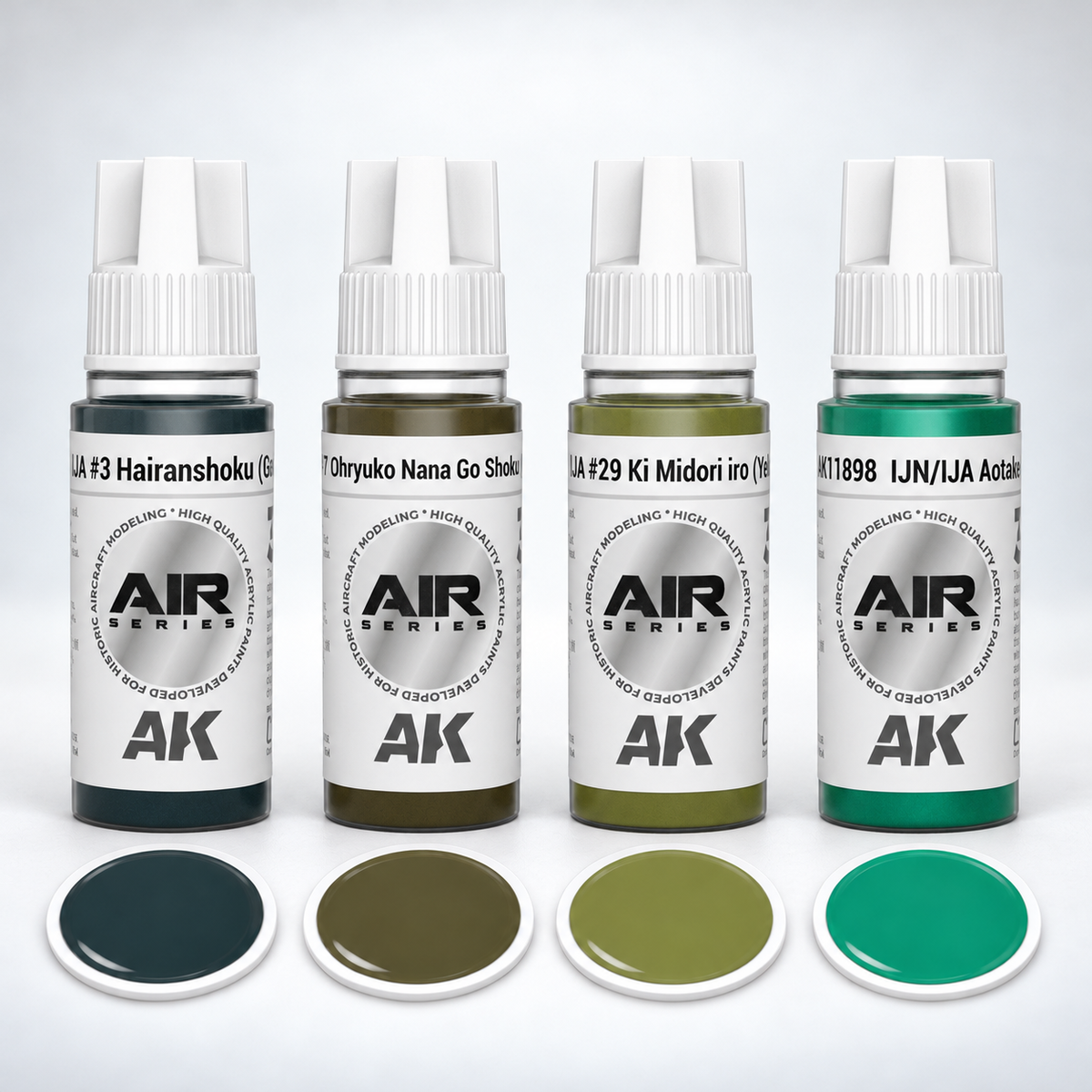 AK Interactive: 3G Air - WWII IJAAF Aircraft Interior Colors SET, product