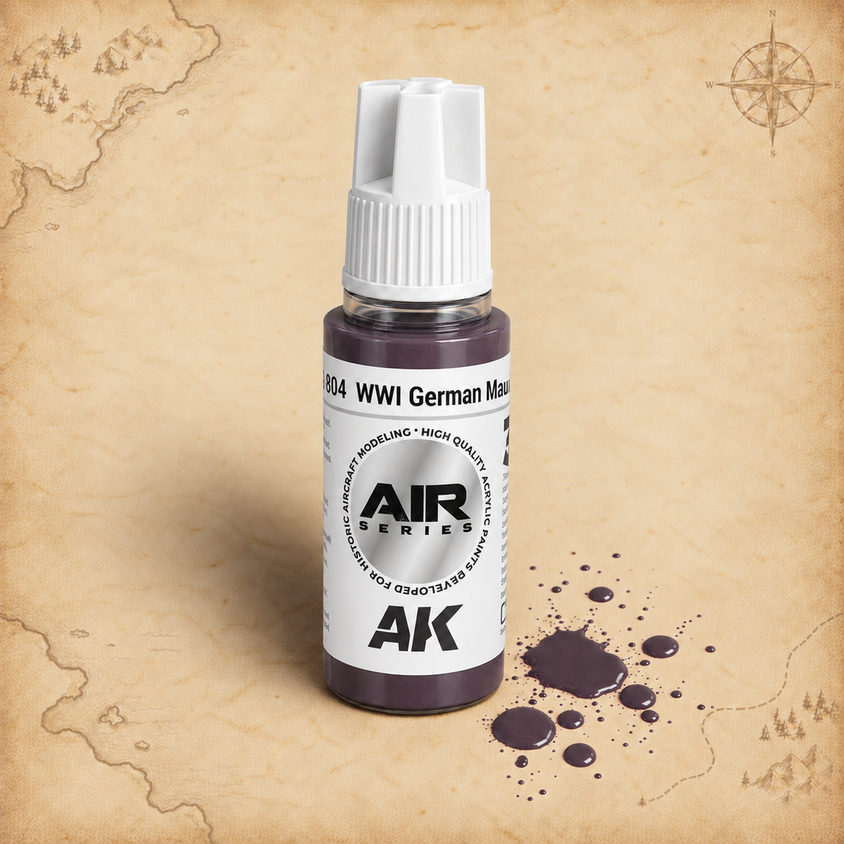 AK Interactive: 3G Air - WWI German Mauve, alternate view