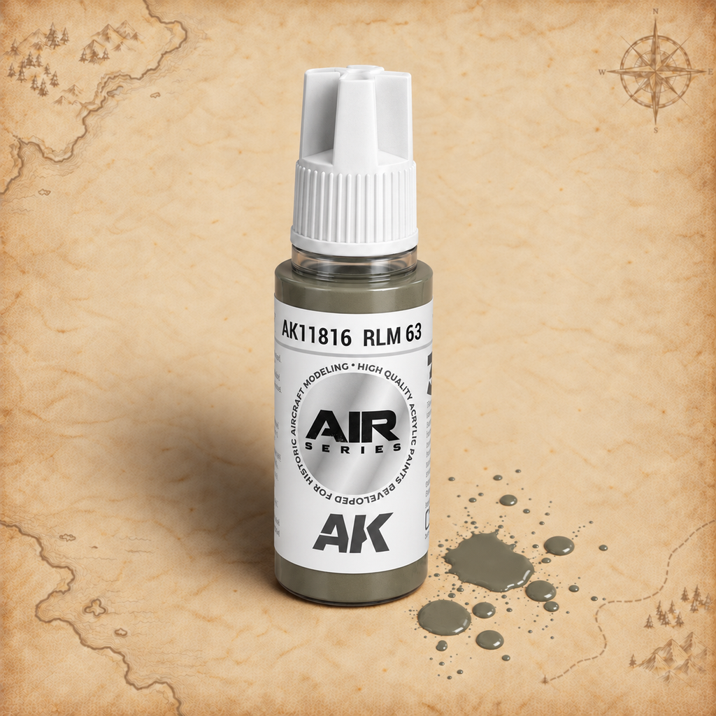 AK Interactive: 3G Air - RLM 63, alternate view