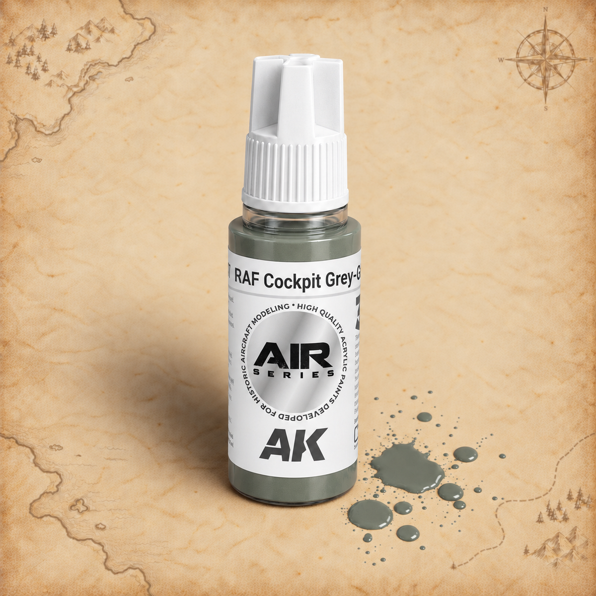 AK Interactive: 3G Air - RAF Cockpit Grey-Green, alternate view