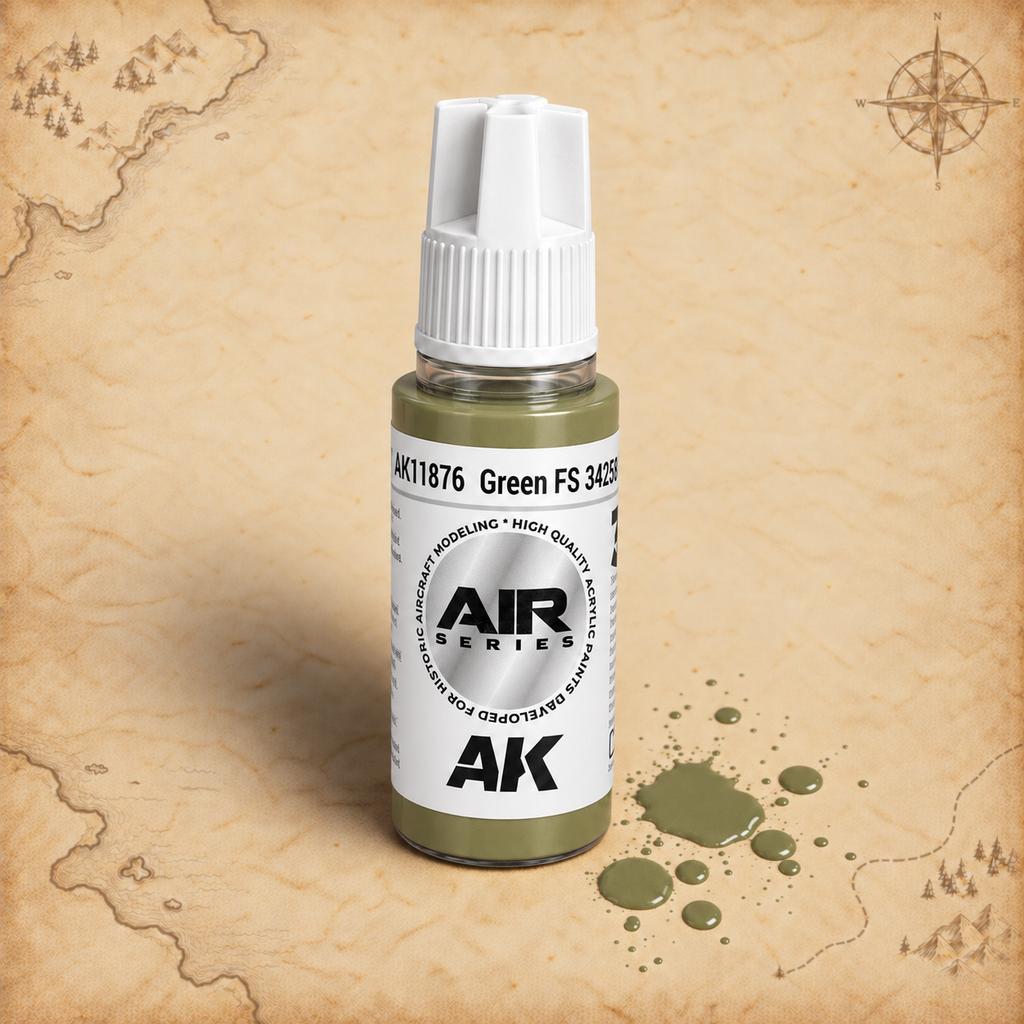AK Interactive: 3G Air - Green FS 34258, alternate view