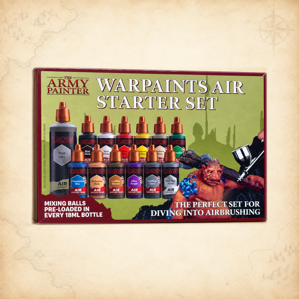 Army Painter: Warpaints Air Starter Set, box front