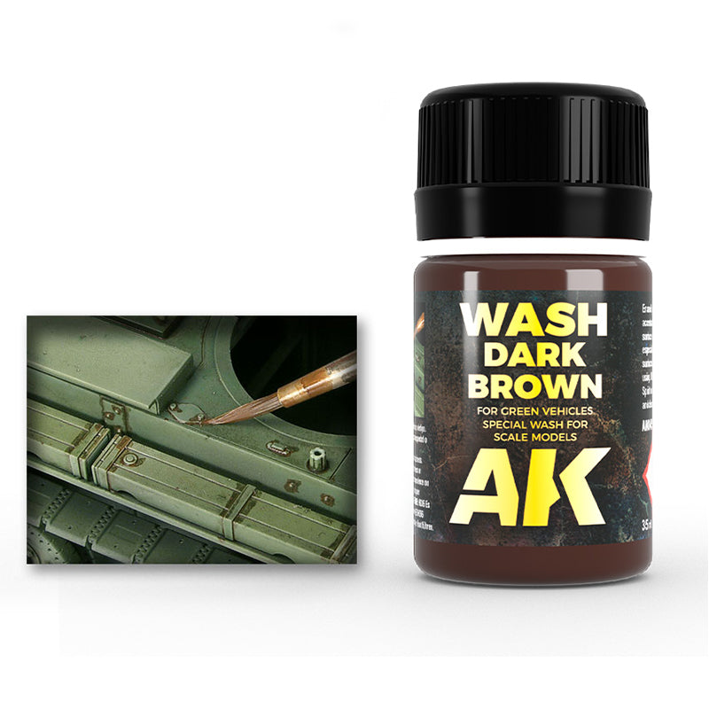 AK Interactive: Wash For Green Vehicles (35ml) - product image 1