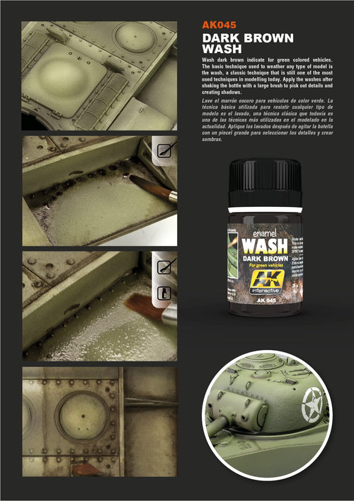 AK Interactive: Wash For Green Vehicles (35ml) - product image 2