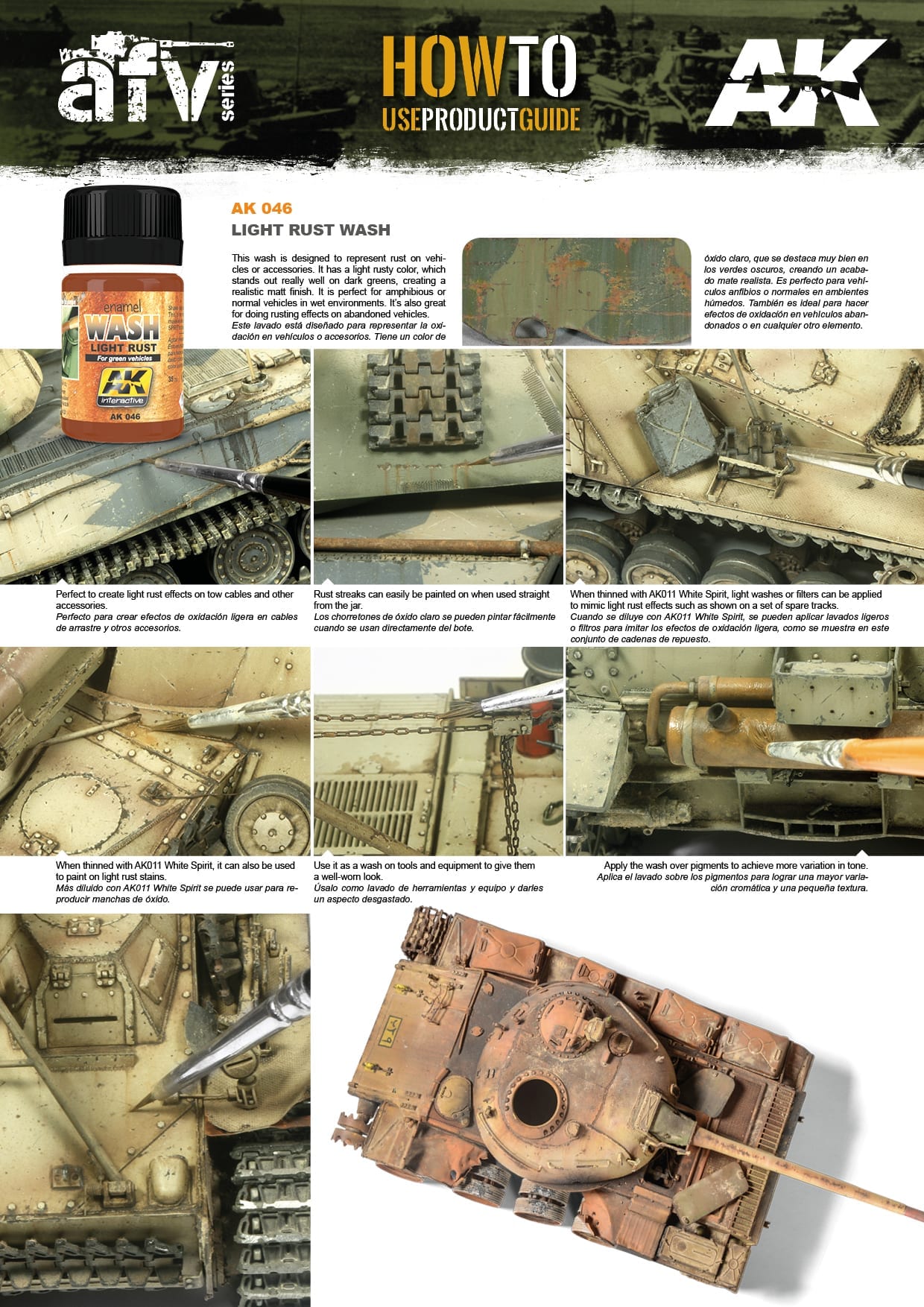 AK Interactive: Light Rust Wash (35ml) - product image 3