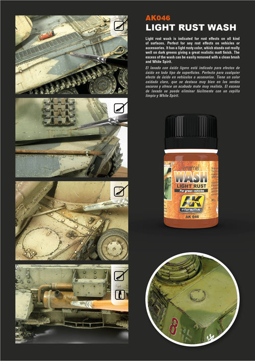 AK Interactive: Light Rust Wash (35ml) - product image 2