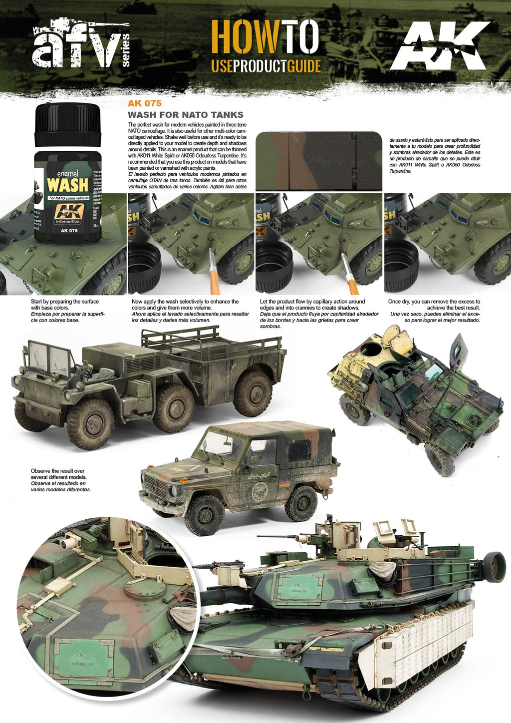 AK Interactive: Wash For NATO Vehicles (35ml) - product image 3