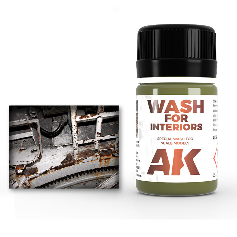 AK Interactive: Wash For Interiors (35ml) - product image 1