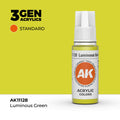 AK Interactive: 3G Acrylic Luminous Green (17ml)