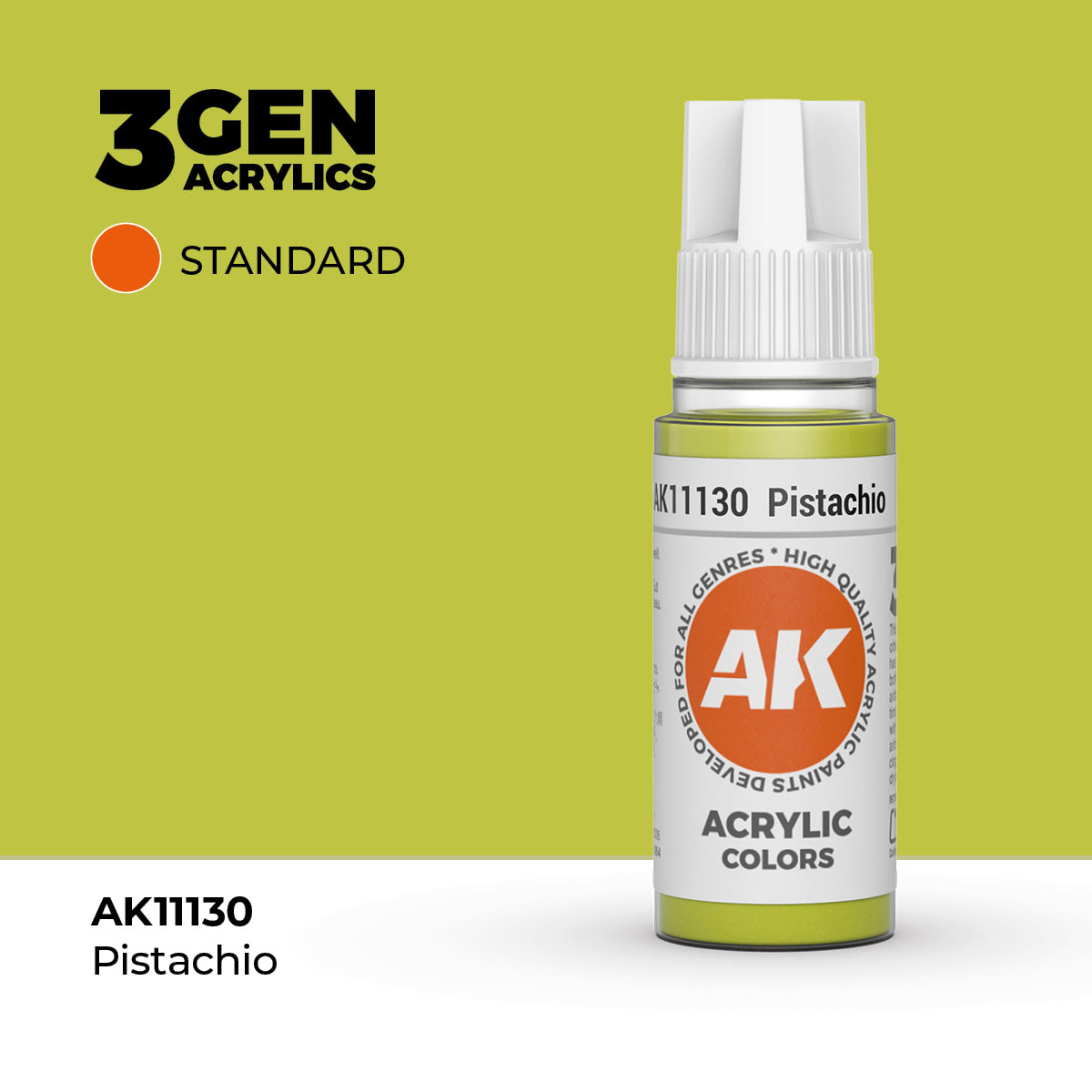 AK Interactive: 3G Acrylic Pistachio (17ml)
