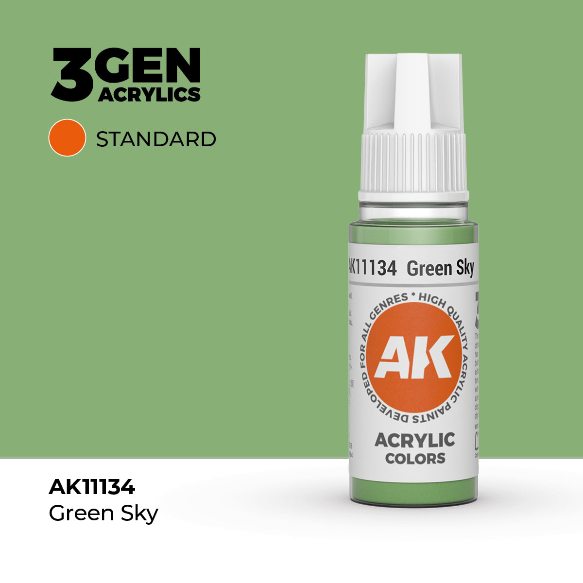 AK Interactive: 3G Acrylic Green Sky (17ml)