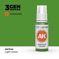 AK Interactive: 3G Acrylic Light Green (17ml)