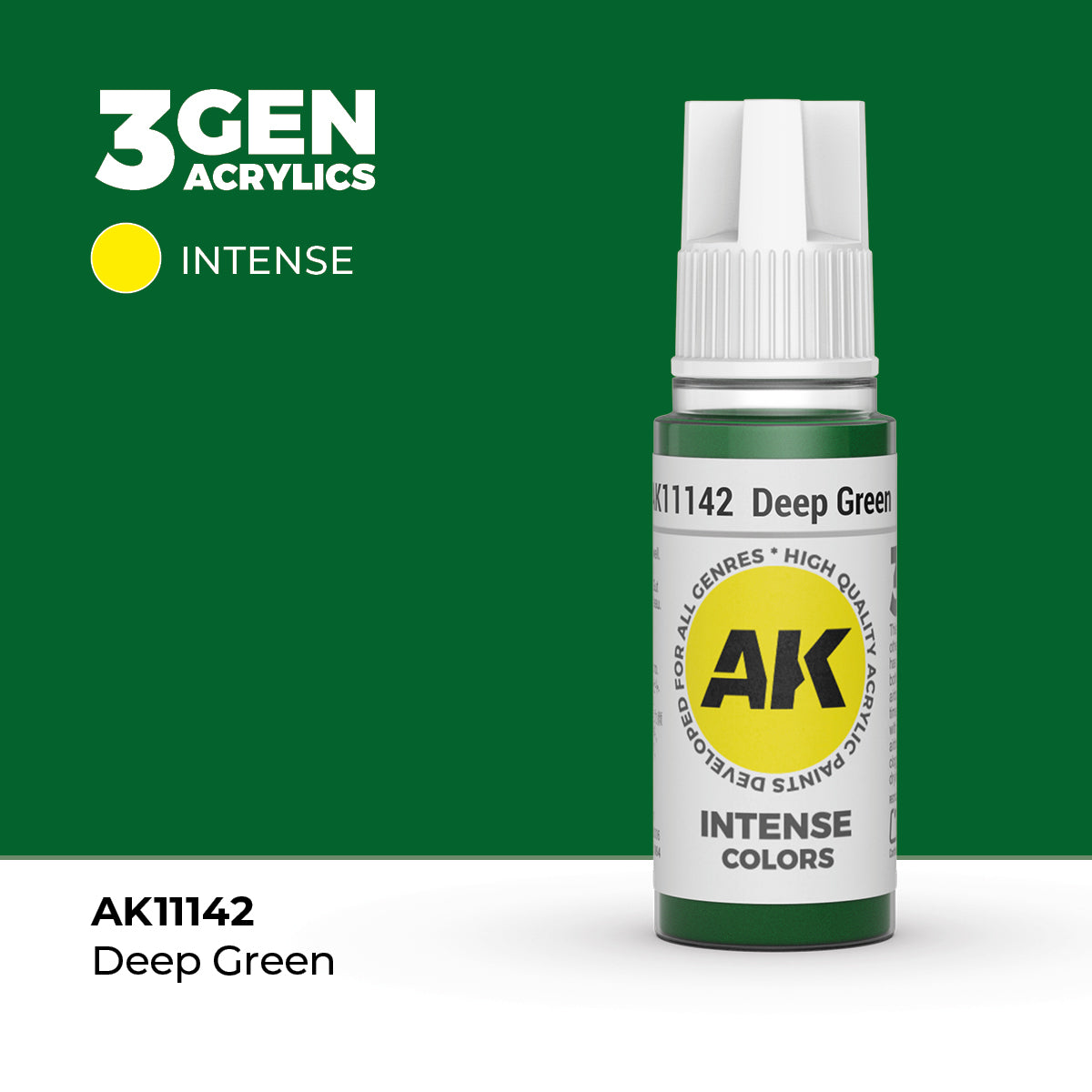 AK Interactive: 3G Acrylic Deep Green (17ml)