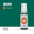 AK Interactive: 3G Acrylic Emerald (17ml)