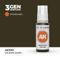 AK Interactive: 3G Acrylic US Dark Green (17ml)