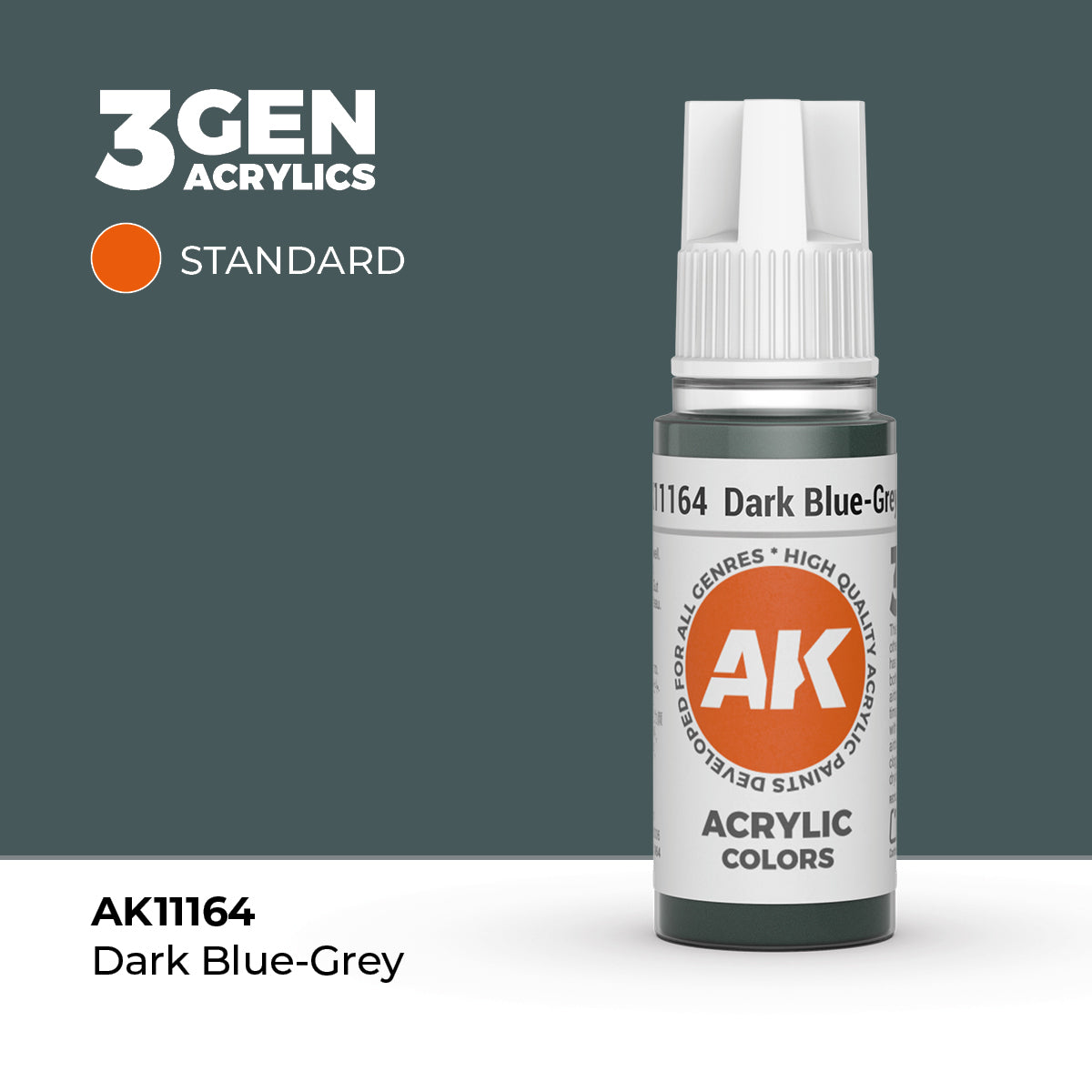 AK Interactive: 3G Acrylic Dark Blue-Grey (17ml)