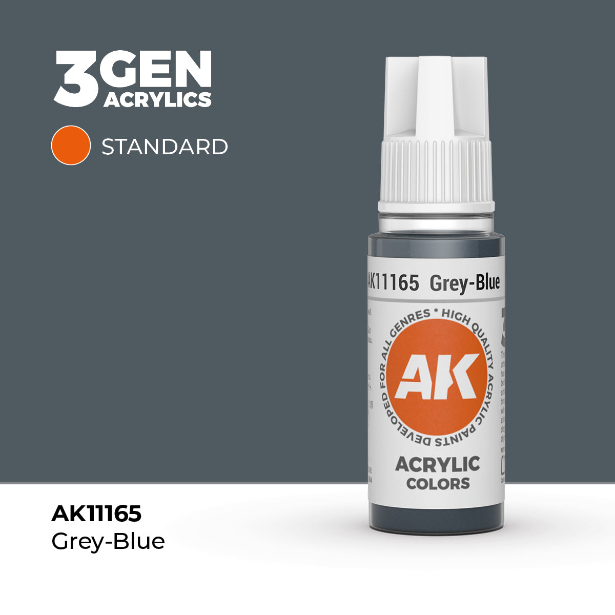 AK Interactive: 3G Acrylic Grey-Blue (17ml)
