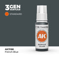 AK Interactive: 3G Acrylic French Blue (17ml)