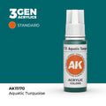 AK Interactive: 3G Acrylic Aquatic Turquoise (17ml)