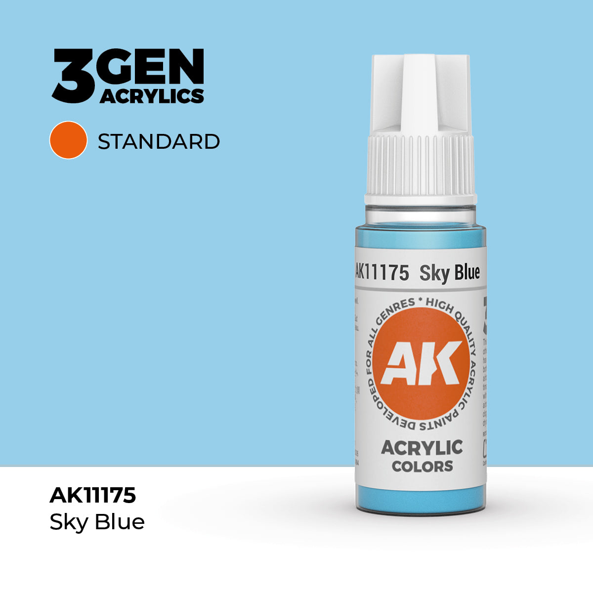 AK Interactive: 3G Acrylic Sky Blue (17ml)