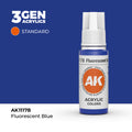 AK Interactive: 3G Acrylic Fluorescent Blue (17ml)