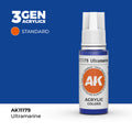 AK Interactive: 3G Acrylic Ultramarine (17ml)
